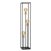 Lucide Vloerlamp 3x E27 | Ruben | 120 cm | Zwart LLU20356 - 1