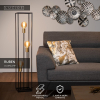 Lucide Vloerlamp 3x E27 | Ruben | 120 cm | Zwart LLU20356 - 2