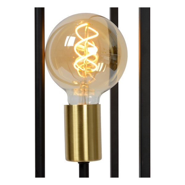 Lucide Vloerlamp 3x E27 | Ruben | 120 cm | Zwart LLU20356 - 6