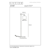Lucide Vloerlamp E27 | Joanet | 150 cm | Zwart LLU20210 - 7
