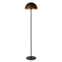 Lucide Vloerlamp E27 | Siemon | 160 cm | Zwart LLU20375