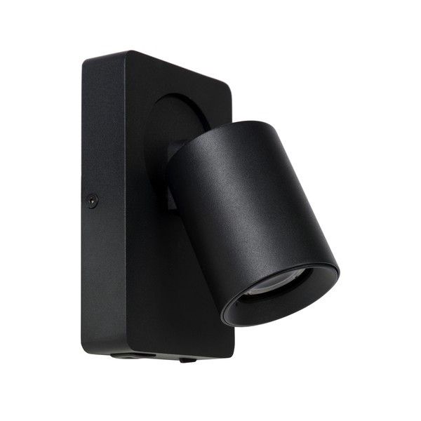Lucide Wandlamp | 2200-3000K | Nigel | IP20 | Zwart | 5W LLU20299 - 3