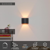 Lucide Wandlamp | 2700K | Xio | Halfrond | IP20 | Donkergrijs | 3.5W LLU20561 - 5