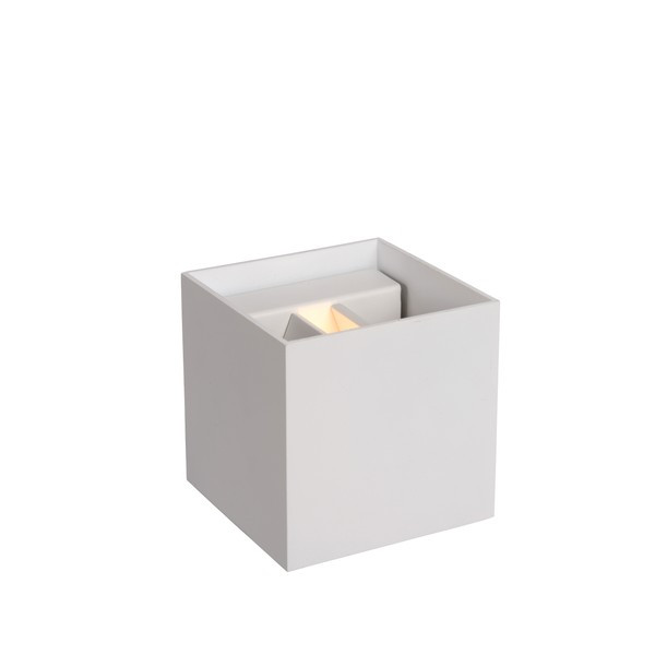 Lucide Wandlamp | 2700K | Xio | Vierkant | IP20 | Wit | 4W LLU20569 - 4