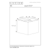 Lucide Wandlamp | 2700K | Xio | Vierkant | IP20 | Wit | 4W LLU20569 - 7