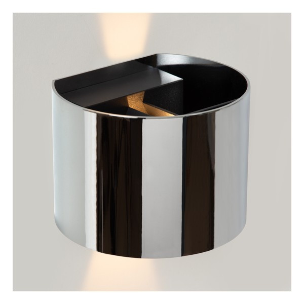 Lucide Wandlamp | Up & Down | Halfrond | Armin | IP54 | Chroom | 2200-2700-3000K | 7W LLU20015 - 2