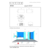 Lucide Wandlamp | Up & Down | Halfrond | Armin | IP54 | Chroom | 2200-2700-3000K | 7W LLU20015 - 6