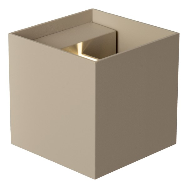 Lucide Wandlamp | Up & Down | Vierkant | Armin | Taupe | 2200-2700-3000K | 7W LLU20018 - 4