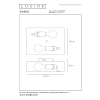Lucide Wandlamp 2x E14 | Ovalis | IP20 | Messing LLU20310 - 8