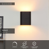 Lucide Wandlamp 2x E14 | Ovalis | IP20 | Zwart/Goud LLU20313 - 7