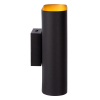Lucide Wandlamp 2x E14 | Ovalis | IP20 | Zwart/Goud LLU20313 - 5