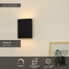 Lucide Wandlamp 2x E14 | Ovalis | IP20 | Zwart LLU20312 - 5