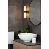 Lucide Wandlamp 2x G9 | Jesse | IP44 | Opaal LLU20200
