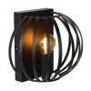 Lucide Wandlamp E14 | Manuela | Halfrond | IP20 | Zwart LLU20254 - 4