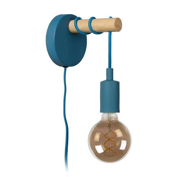 Lucide Wandlamp E27 | Pola | IP20 | Blauw | Ø 12 cm LLU20329 - 3