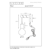 Lucide Wandlamp E27 | Pola | IP20 | Blauw | Ø 12 cm LLU20329 - 7