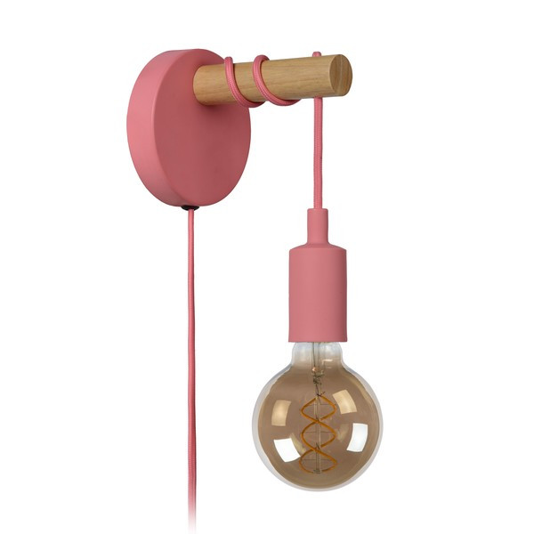 Lucide Wandlamp E27 | Pola | IP20 | Roze | Ø 12 cm LLU20330 - 3