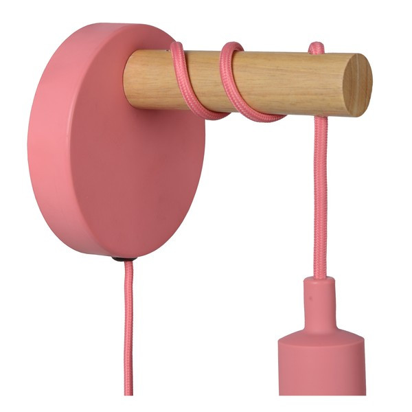 Lucide Wandlamp E27 | Pola | IP20 | Roze | Ø 12 cm LLU20330 - 4