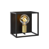 Lucide Wandlamp E27 | Ruben | Vierkant | IP20 | Zwart | 22 cm LLU20357 - 2