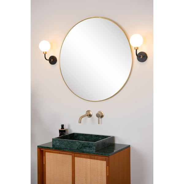 Lucide Wandlamp G9 | Berend | IP44 | Zwart LLU20039 - 1