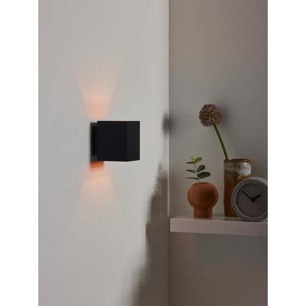Lucide Wandlamp G9 | Vierkant | Xera | IP20 | Zwart LLU20558 - 2
