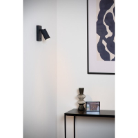 Lucide Wandlamp GU10 | Clubs | IP20 | Zwart LLU20071