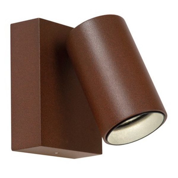 Lucide Wandlamp buiten | Emeric | 2200-2700-3000K | IP54 | Roest bruin | 10W LLU20111 - 1