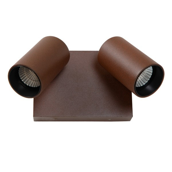 Lucide Wandlamp buiten | Emeric | 2200-2700-3000K | IP54 | Roest bruin | 19W LLU20113 - 2
