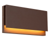 Lucide Wandlamp buiten | Lomar | 2700K | IP54 | Roest bruin | 10W LLU20245 - 1