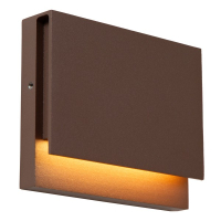 Lucide Wandlamp buiten | Lomar | 2700K | IP54 | Roest bruin | 6W LLU20246
