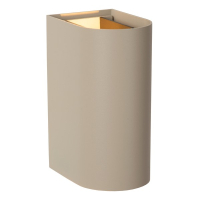 Lucide Wandlamp buiten | Up & Down | Aplis | 2200-2700-3000K | IP54 | Taupe | 10W LLU20013