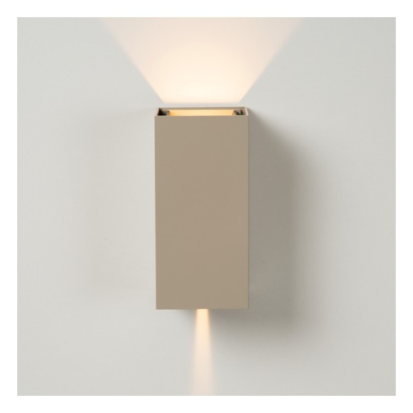Lucide Wandlamp buiten | Up & Down | Aplis | 2200-2700-3000K | IP54 | Taupe | 10W LLU20014 - 2