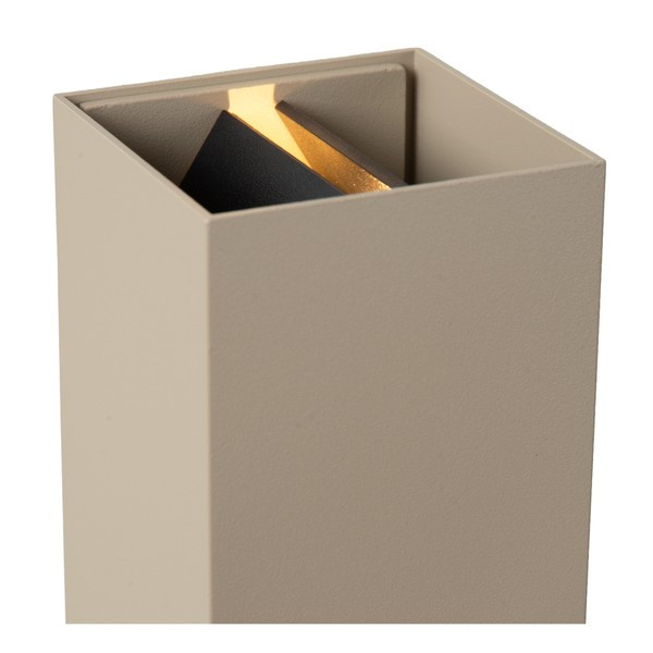 Lucide Wandlamp buiten | Up & Down | Aplis | 2200-2700-3000K | IP54 | Taupe | 10W LLU20014 - 4