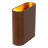 Lucide Wandlamp buiten | Up & Down | Atila | 2700K | IP54 | Roest bruin | 10W LLU20019 - 3