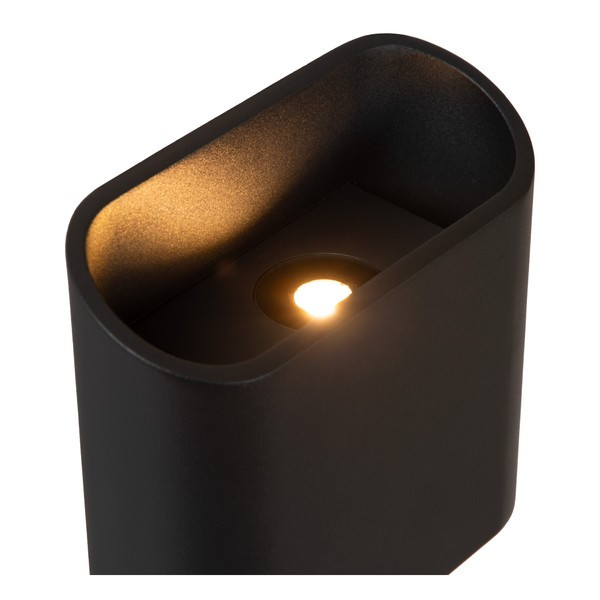 Lucide Wandlamp buiten | Up & Down | Atila | 2700K | IP65 | Zwart | 10W LLU20021 - 3