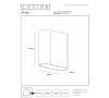 Lucide Wandlamp buiten | Up & Down | Atila | 2700K | IP65 | Zwart | 10W LLU20022 - 5
