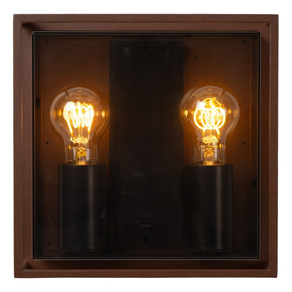 Lucide Wandlamp buiten 2x E27 | Cozette | IP65 | Roest bruin LLU20092 - 3