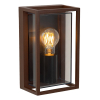 Lucide Wandlamp buiten E27 | Cozette | IP65 | Roest bruin LLU20090 - 1