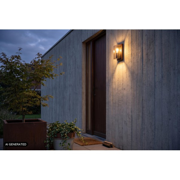 Lucide Wandlamp buiten E27 | Cozette | IP65 | Roest bruin LLU20091 - 4