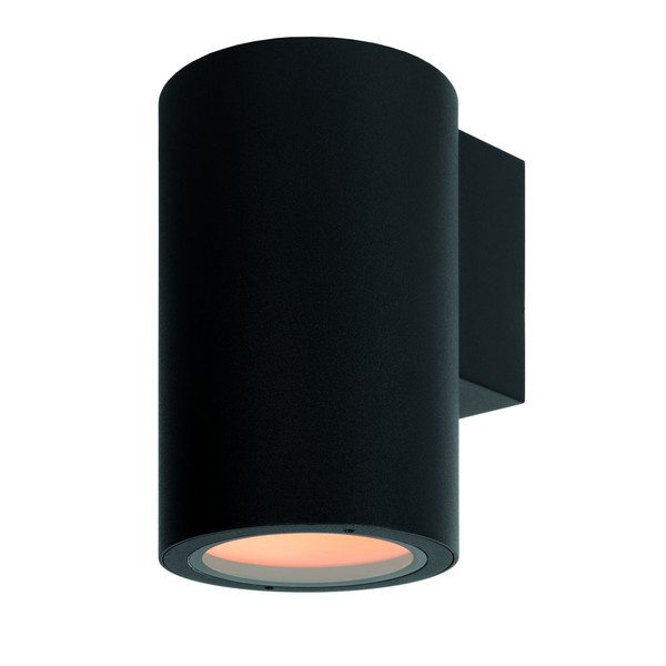 Lucide Wandlamp buiten E27 | Volantis | IP54 | Zwart LLU20553 - 1
