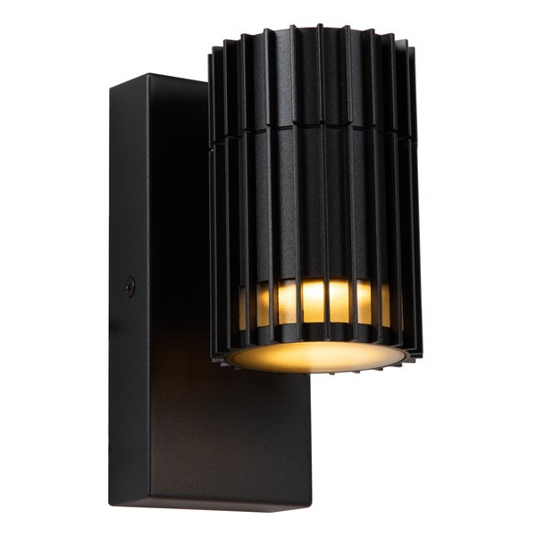 Lucide Wandlamp buiten GU10 | Timbala | IP44 | Zwart LLU20429 - 1