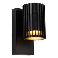 Lucide Wandlamp buiten GU10 | Timbala | IP44 | Zwart LLU20429