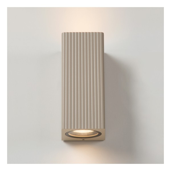 Lucide Wandlamp buiten GU10 | Up & Down | Angelina | IP65 | Taupe LLU20011 - 2