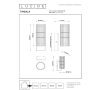 Lucide Wandlamp buiten GU10 | Up & Down | Timbala | IP44 | Zwart LLU20431 - 4