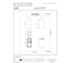Lucide Wandlamp buiten GU10 | Up & Down | Zaro | IP44 | Zwart LLU20587 - 5