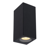 Lucide Wandlamp buiten GU10 | Up & Down | Zaro | IP65 | Zwart LLU20590