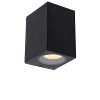 Lucide Wandlamp buiten GU10 | Zaro | IP44 | Zwart LLU20583