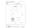 Lucide Wandlamp buiten GU10 | Zaro | IP44 | Zwart LLU20583 - 5