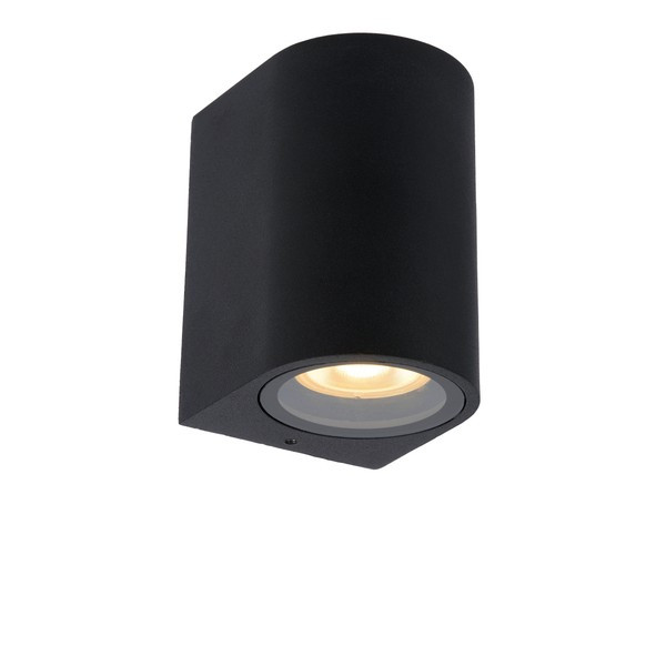 Lucide Wandlamp buiten GU10 | Zaro | IP44 | Zwart LLU20584 - 1