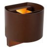 Lucide Wandlamp buiten op sensor | Tadzio | 2700-3300-4000K | IP65 | Bewegingssensor | Roest bruin | 7W LLU20409 - 4